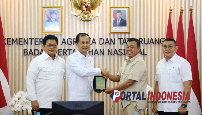 Bersama Menteri Transmigrasi, Menteri Nusron Siap Manfaatkan Tanah Telantar Seluas 564.957 Hektare