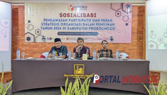 Bersama Lawan Politik Uang, Bawaslu Libatkan Ormas dan Media Awasi Pilkada Probolinggo 2024