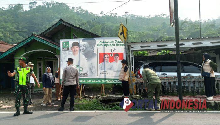 Masa Tenang, Bawaslu Tertibkan APK Serentak di Seluruh Kabupaten/Kota