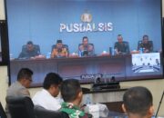 Melalui Vicon, Kapolri Memastikan Kesiapan Terakhir Persiapan Hadapi Hari H Pencoblosan