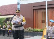 Kapolres Blora Pimpin Apel Pergeseran Pam Operasi Mantap Praja Candi