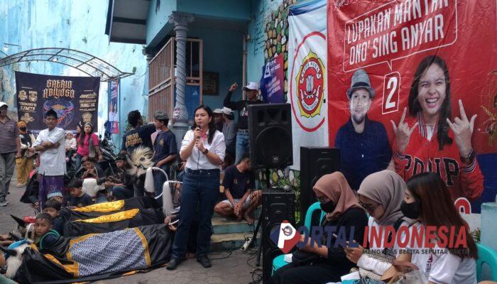 Roadshow Mbak Ganis Di Sambut Antusias Warga Kidul Dalem