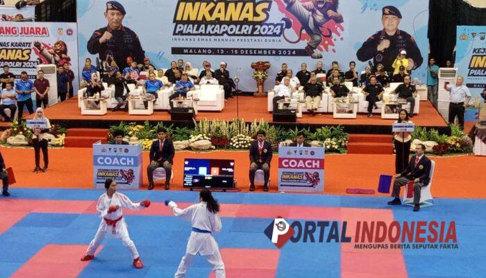 Atlet Jawa Barat Kuasai Kejurnas Karate INKANAS 2024, Wakakor Brimob Polri Apresiasi Sportivitas