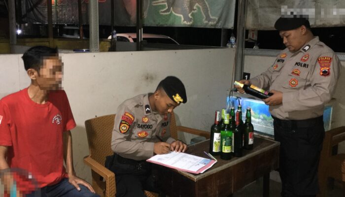 Melalui Cipkon, Polres Pekalongan Sisir Penjual Miras