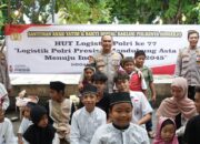 HUT Logistik Polri Ke-77, Polresta Sidoarjo Peduli Anak Yatim dan Bangun Keharmonisan dengan Masyarakat