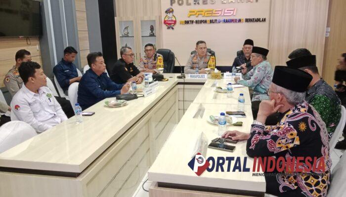 Polres Lahat dan Divisi Humas Polri Bahas Strategi Cooling System Pasca Pemilukada 2024