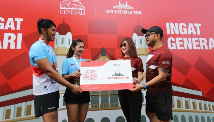 Tutup Tahun 2024, Generali Indonesia Kembali Dukung Semarang 10K