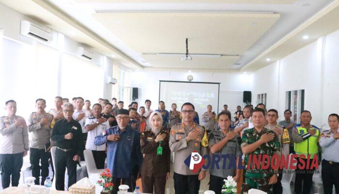 Polres Lahat Gelar Rakor Lintas Sektoral, Operasi Lilin Musi 2024 Siap Jaga Natal dan Tahun Baru Aman