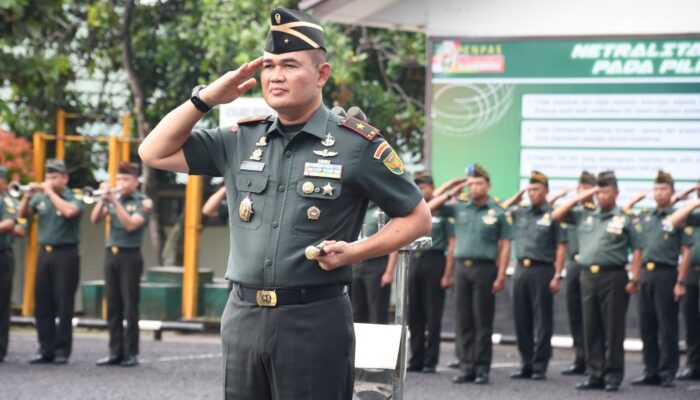 Danrem Gapo Bertindak sebagai Irup Upacara Bendera 17-an