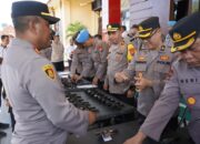 Antisipasi Penyalahgunaan Senpi, Polres Probolinggo Gelar Pemeriksaan Senjata Api dan Amunisi