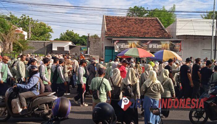 Ribuan Peserta Meriahkan Jalan Sehat Puncak HAB Kemenag di Situbondo