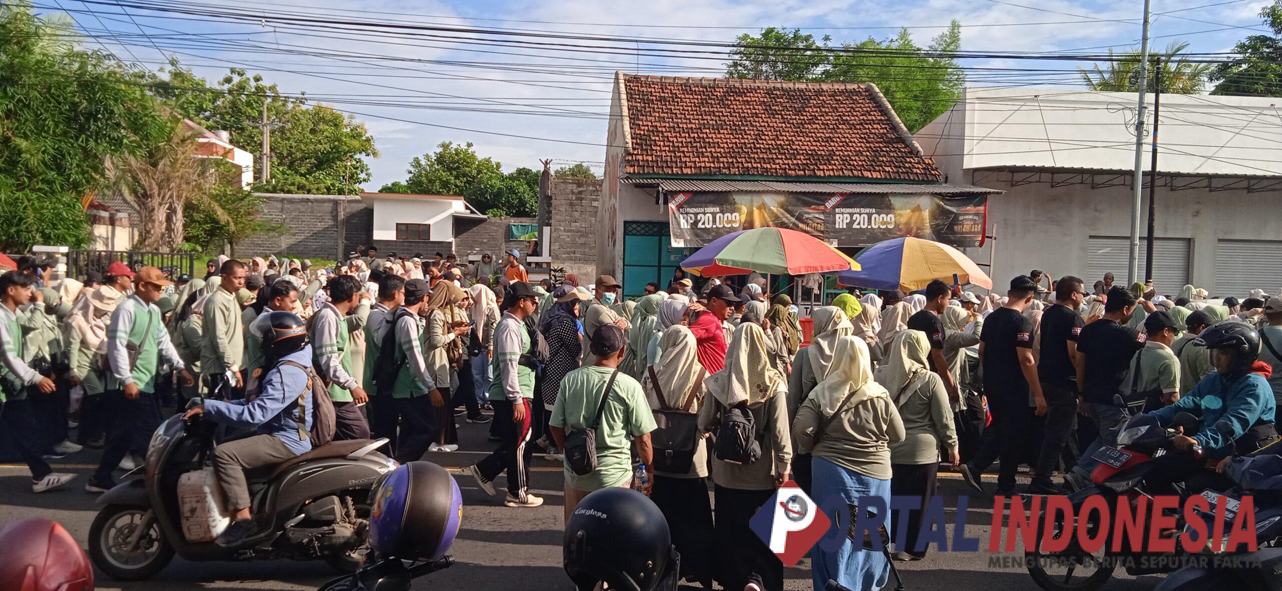 Jalan Sehat,Puncak HAB kemenag Situbondo