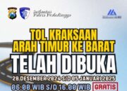 Arus Balik Lancar, Tol Fungsional Probowangi Dibuka Satu Arah Kraksaan-Gending