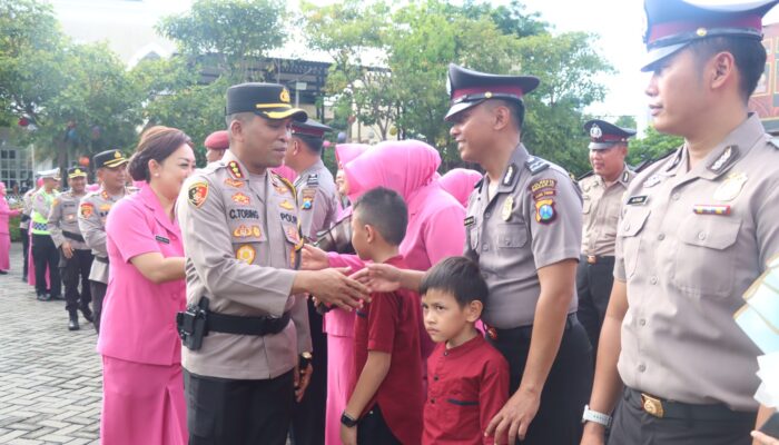 131 Polisi Sidoarjo Naik Pangkat, Kapolresta: “Jadikan Ini Motivasi untuk Terus Berprestasi”