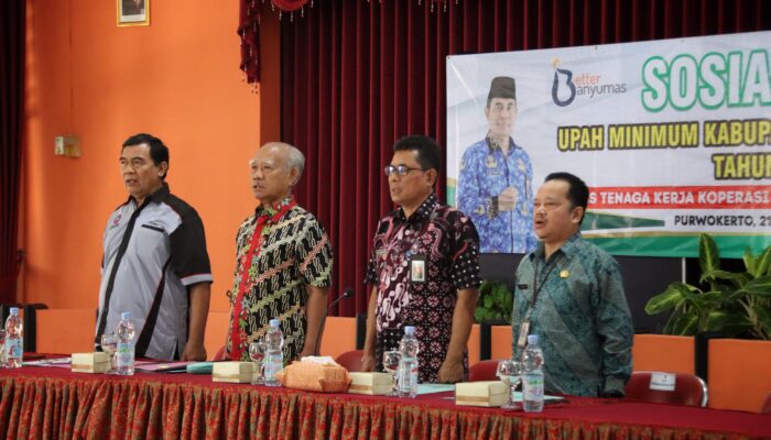 UMK Naik 6,5%, Pemkab Banyumas Sosialisasikan ke Pengusaha