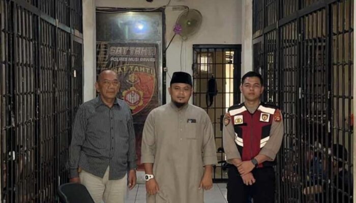 Polres Musi Rawas Rutin Gelar Binrohtal, Bantu Perbaiki Akhlak Tahanan