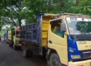 Sopir Truk Tambang di Nganjuk Gelar Aksi Protes : Dugaan Konflik Internal atau Regulasi?