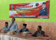 Drs. H.Gondo Hariyono,M.Si Sosialisasikan Perda No.1 tentang Pengelolaan Keuangan Daerah di Desa Sidoharjo