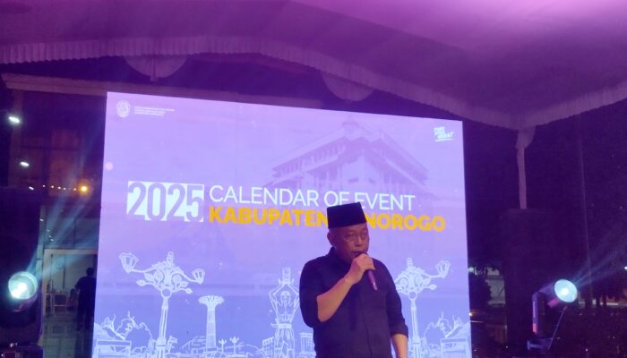 Bupati Kang Giri Launching Calendar of Event Ponorogo, Bakal Digelar di Sepanjang Tahun 2025