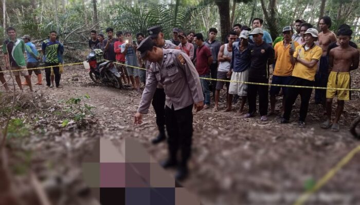 Suasana Mencekam di Mangan Jaya, Pria Ditemukan Tewas dengan Luka Berdarah di Kebun