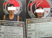 Buang Barang Bukti Saat Ditangkap, Satresnarkoba Polres Musi Rawas Ringkus Kurir dan Pemilik Sabu