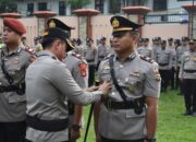 Kapolres Muara Enim Pimpin Sertijab, Iptu Zulkarnain Jabat Kapolsek Rambang