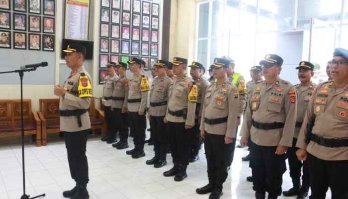 Kapolda Sumsel Beri Penghargaan Personel Polres Lahat dan Babinsa Kikim Timur Secara Virtual
