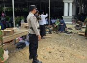 Polsek Muara Lakitan Kawal Pengamanan Pengajian Akbar Harlah NU Ke-102 dan Isra’ Mi’raj