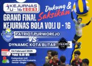 Dukung dan Saksikan Final Kejurnas Voli U-16 Patriot Purworejo vs Dynamic Kota Blitar