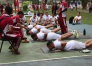 Ratusan Calon Siswa SIP Angkatan ke-54 Panda Polda Sumsel Ikuti Uji Kesamaptaan Jasmani