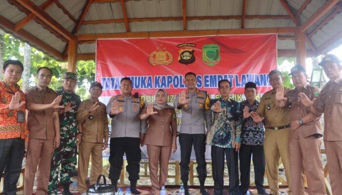 Kapolres Empat Lawang Tinjau Polsek Pasemah Air Keruh, Tekankan Kesiapsiagaan Personel