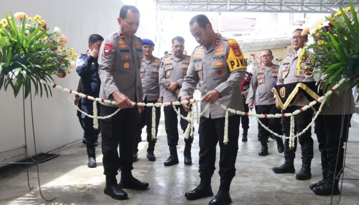 Kapolda Sumsel Resmikan Ruang Rawat Inap Bhara Daksa dan Gedung Forensik