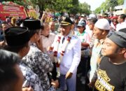 Tiba di Sleman Usai Pelantikan, Harda-Danang Disambut Ribuan Warga