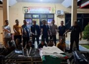 Gerebek Judi Sabung Ayam, Polsek Muara Kelingi Tangkap Lima Pelaku dan Amankan Barang Bukti