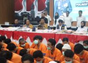Polresta Sidoarjo Tangkap 134 Tersangka Narkoba, Amankan Barang Bukti Miliaran Rupiah