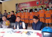 Polresta Sidoarjo Gulung Sindikat Curanmor, 18 Pelaku Dibekuk
