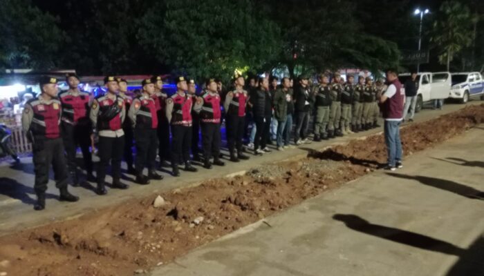 Waka Polres Lahat Pimpin Apel Pekat Musi 2025, Razia Hiburan Malam Digelar