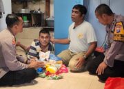 Kapolsek Tulangan Sambangi Warga Difabel, Beri Bantuan dan Semangat Hidup