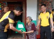 Polres Lahat Wujudkan Kepedulian, Bedah Rumah untuk Warga Kurang Mampu