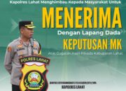 Kapolres Lahat Imbau Masyarakat dan Paslon Pilkada Tetap Tenang Jelang Putusan MK