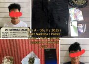 Dua Pemuda Diciduk di Lahat, Lapangan MTSN 1 Jadi Lokasi Transaksi Ganja
