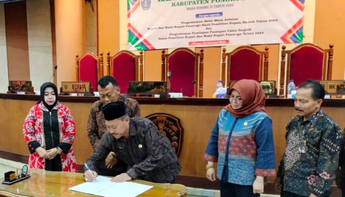 DPRD Ponorogo Layangkan Usulan Pengesahan Bupati dan Wabup Terpilih ke Mendagri