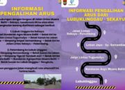 Longsor Putus Jalan di Muara Beliti, Kendaraan dari Sekayu Dialihkan