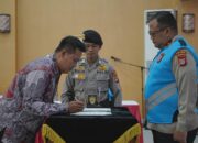 Polda DIY Gelar Pengambilan Sumpah dan Penandatanganan Pakta integritas Rekrutmen Polri Terpadu 2025