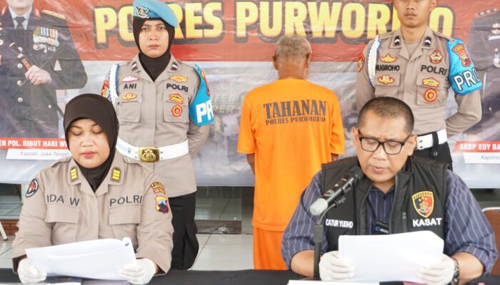 Polres Purworejo Ungkap Kasus Penganiayaan Sadis di Desa Nampurejo