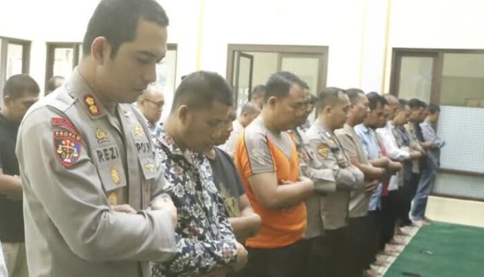 Bakti dan Doa, Polres Situbondo Hormati Tiga Polisi yang Gugur di Medan Tugas