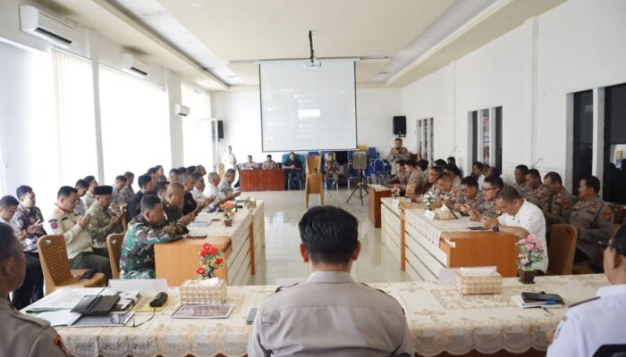 Polres Lahat Gelar Rakor Lintas Sektoral untuk Persiapan Operasi Ketupat Musi 2025