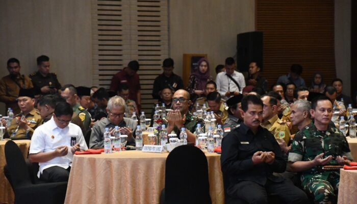 Danrem 044/Gapo Ikuti Rakor Forkopimda Provinsi Sumsel