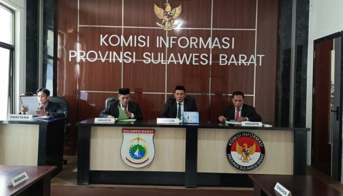 KI Sulbar Gelar Sidang Perdana 2025, Lima Sengketa Informasi Publik Disidangkan