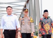 Kapolres Mura Hadiri Peresmian Jembatan Teras dan Air Keruh, Simbol Sinergi Pembangunan